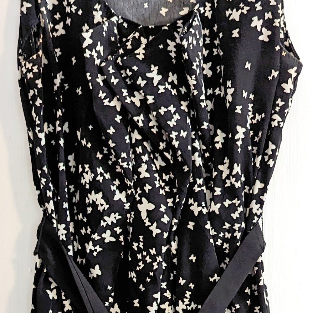 C. Luce Dress, Black/White, Small (Modcloth)